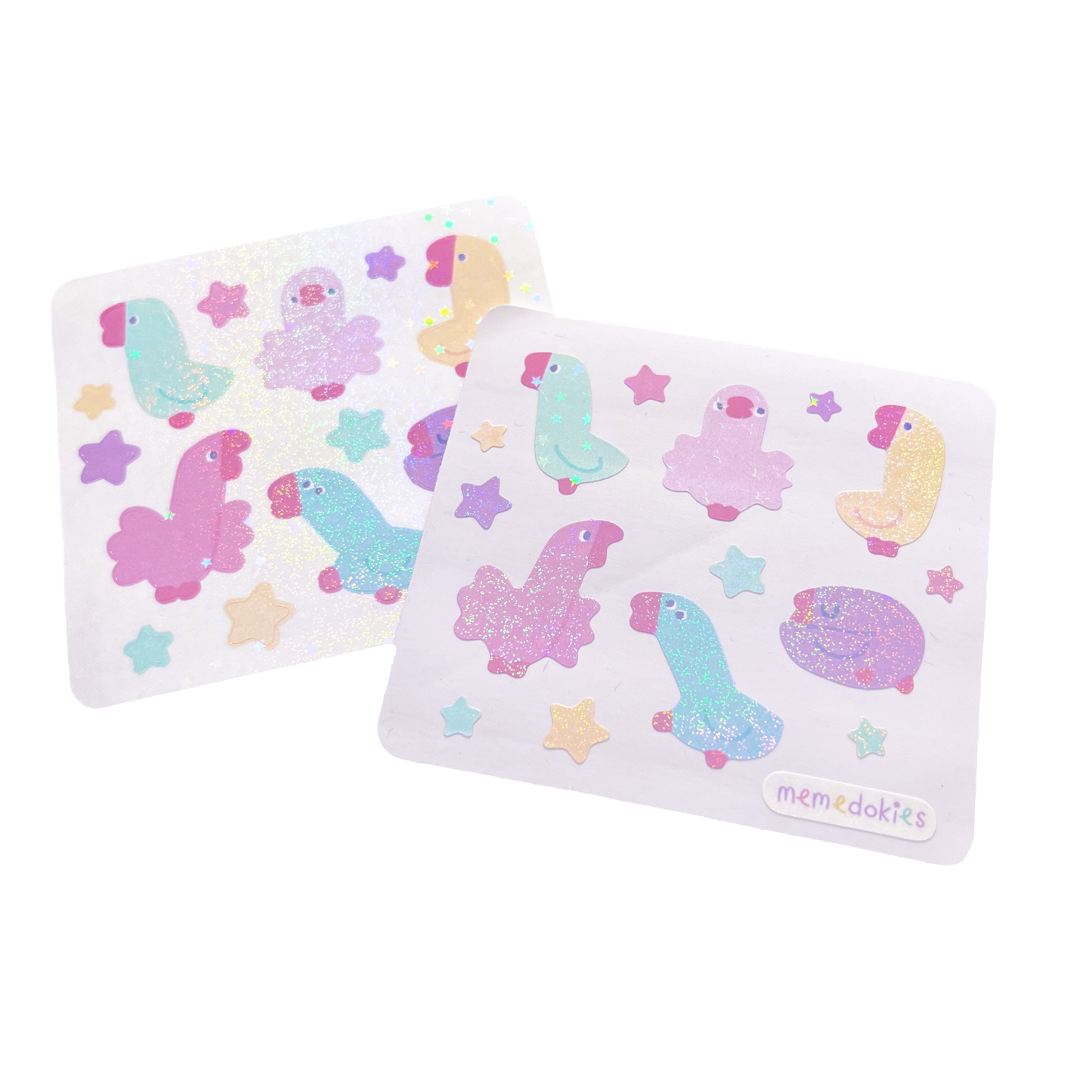 ANIMALS MINI HOLO STICKER SHEET