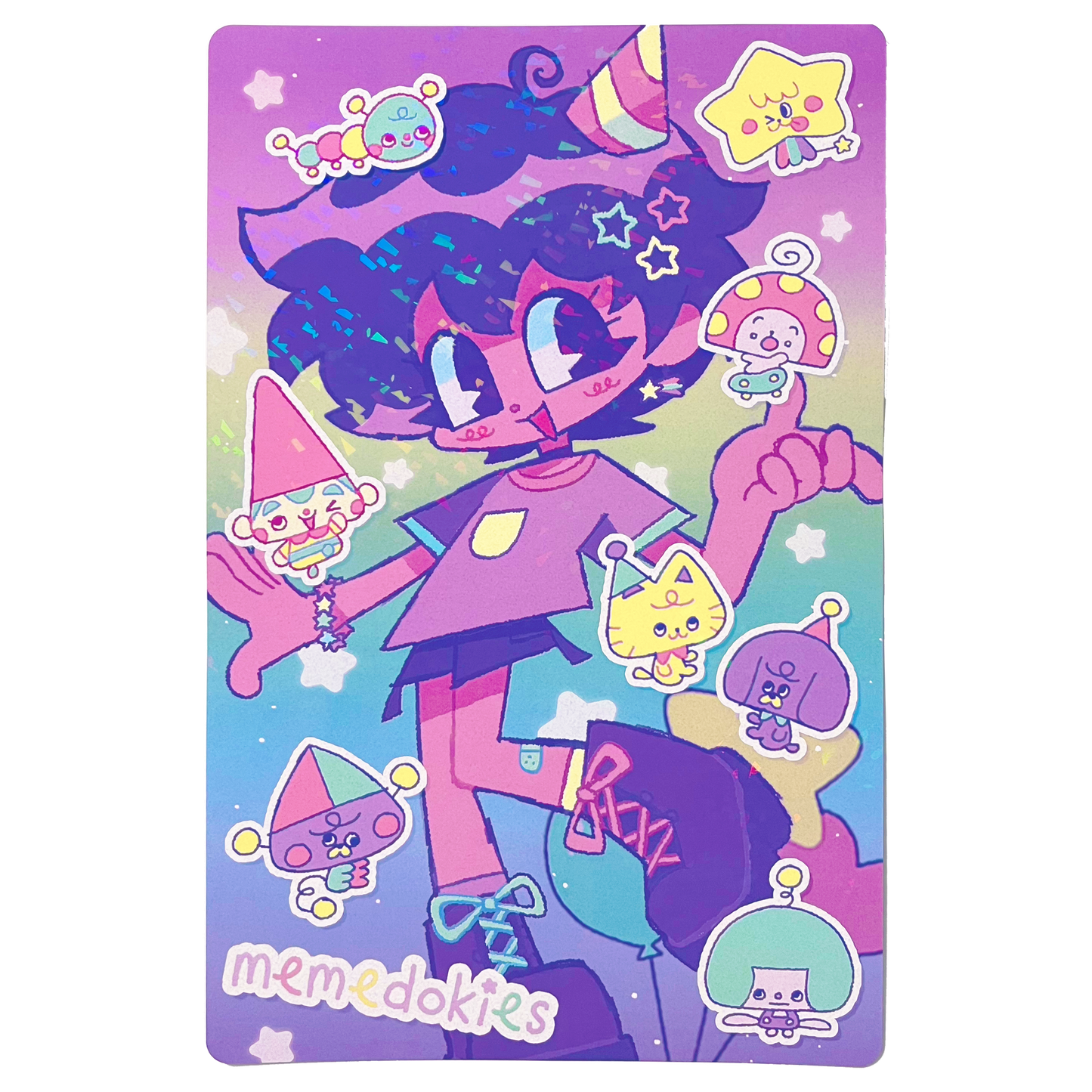 Abbabby Memedokies - Holographic Print