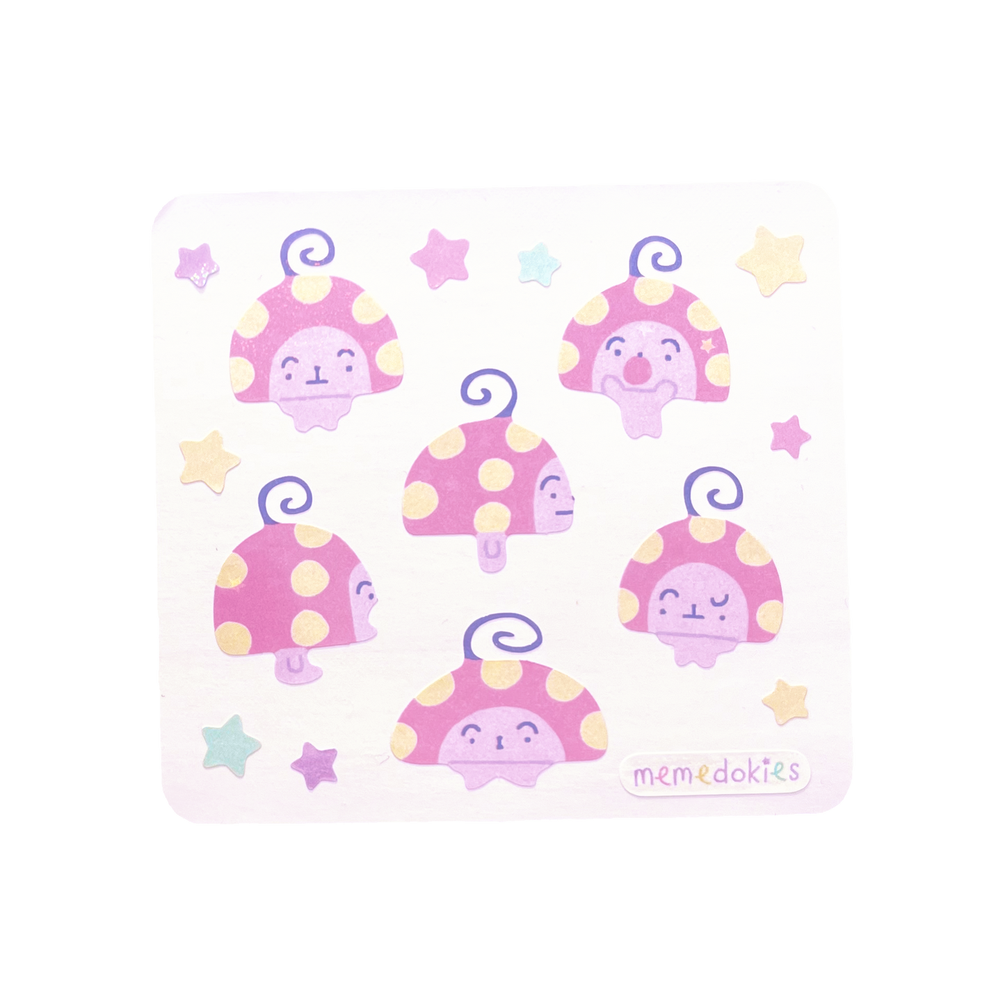 BECHAMEL MINI HOLO STICKER SHEET