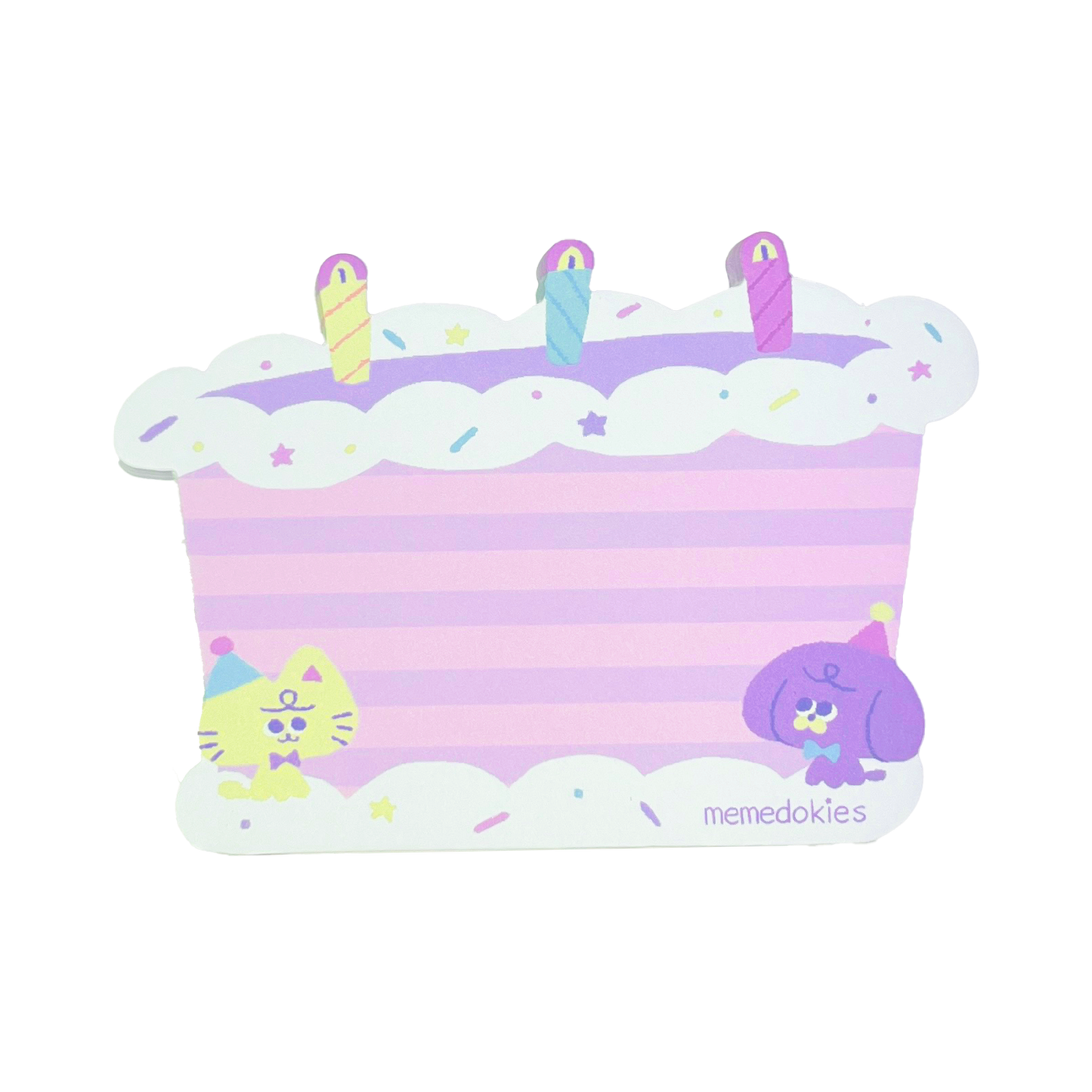 Party Cake Memo Pad