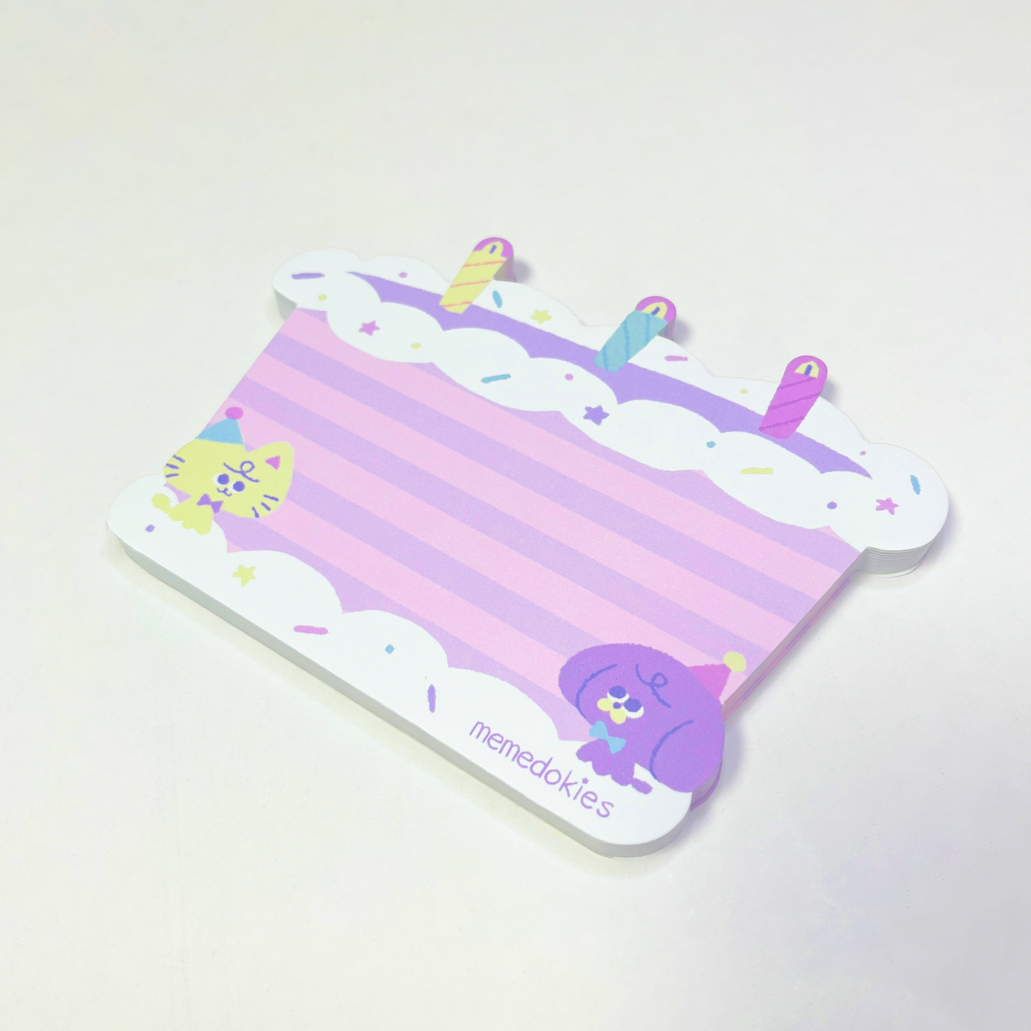 Party Cake Memo Pad