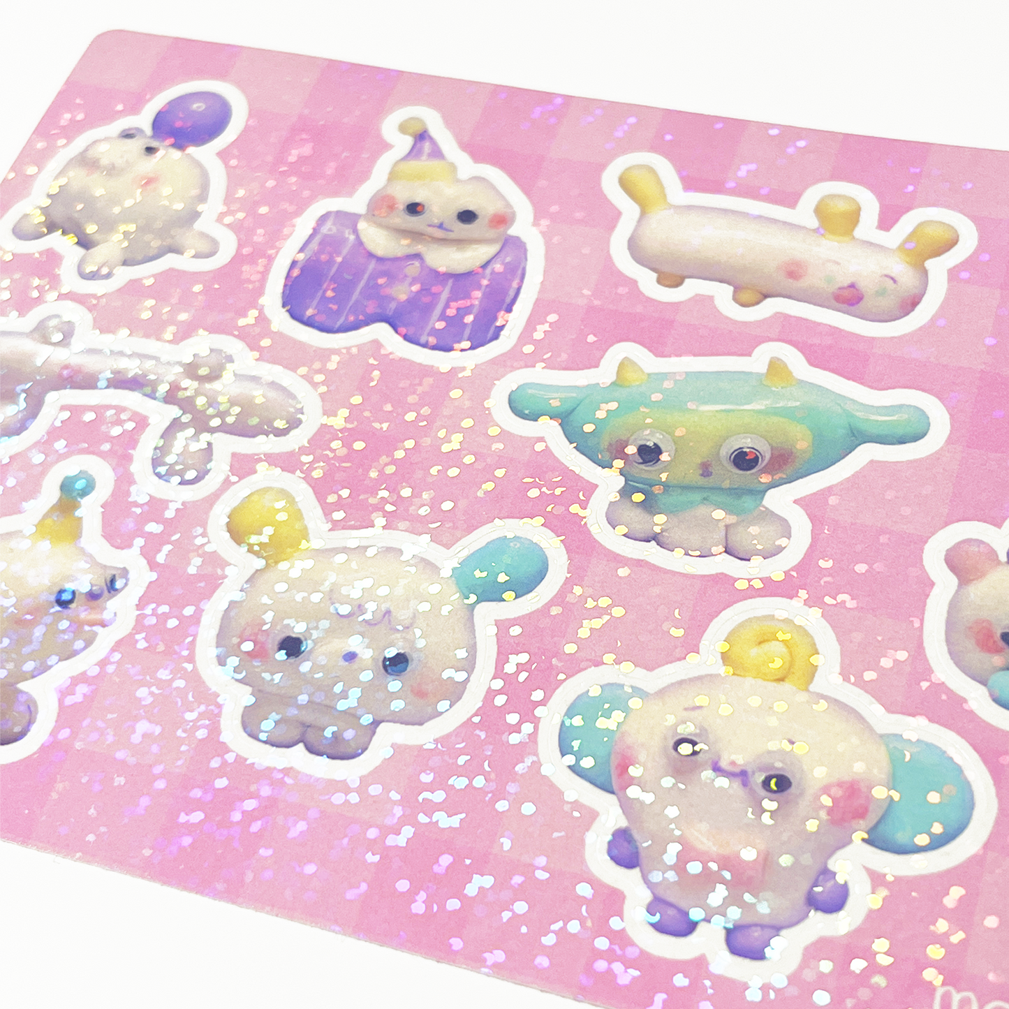 Clay Creatures Sticker sheet