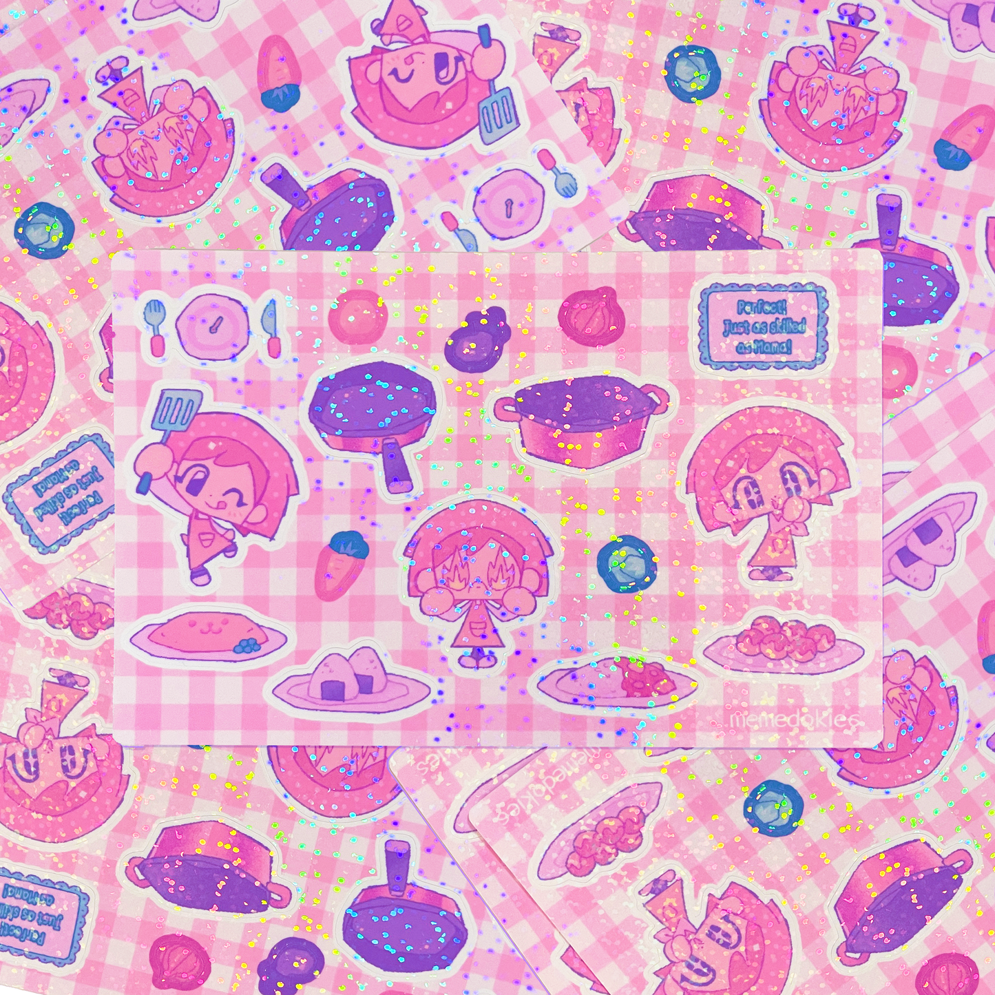 COOKING MAMA STICKER SHEET