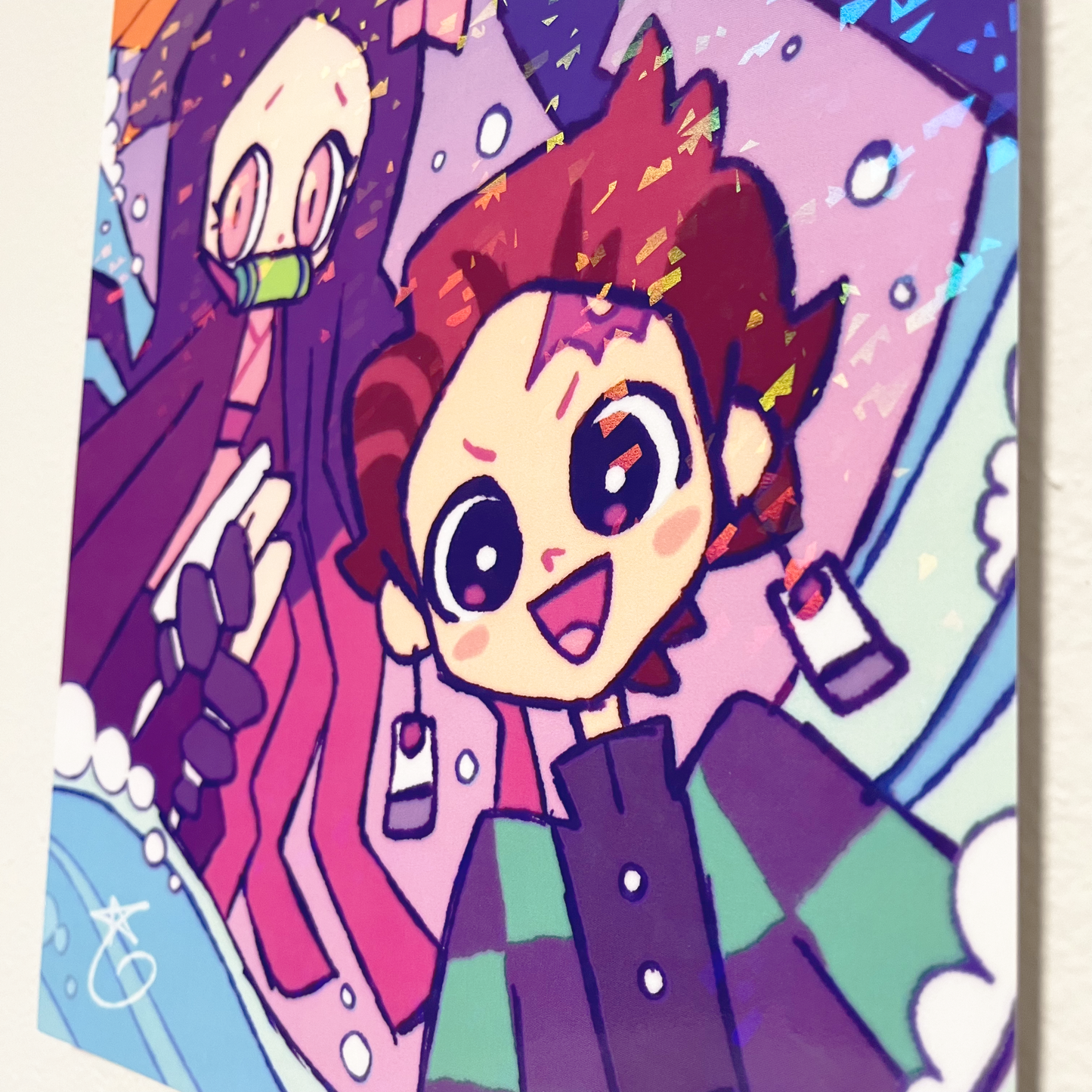 Demon Slayer - Holographic Print