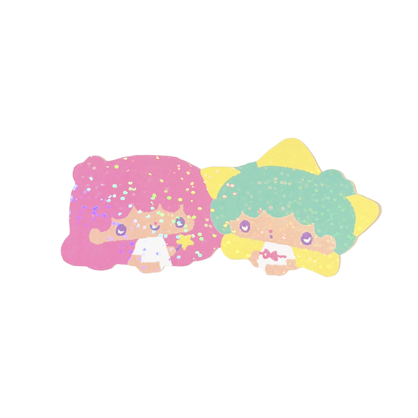 LITTLE TWIN STARS - Holo Die-Cut Sticker