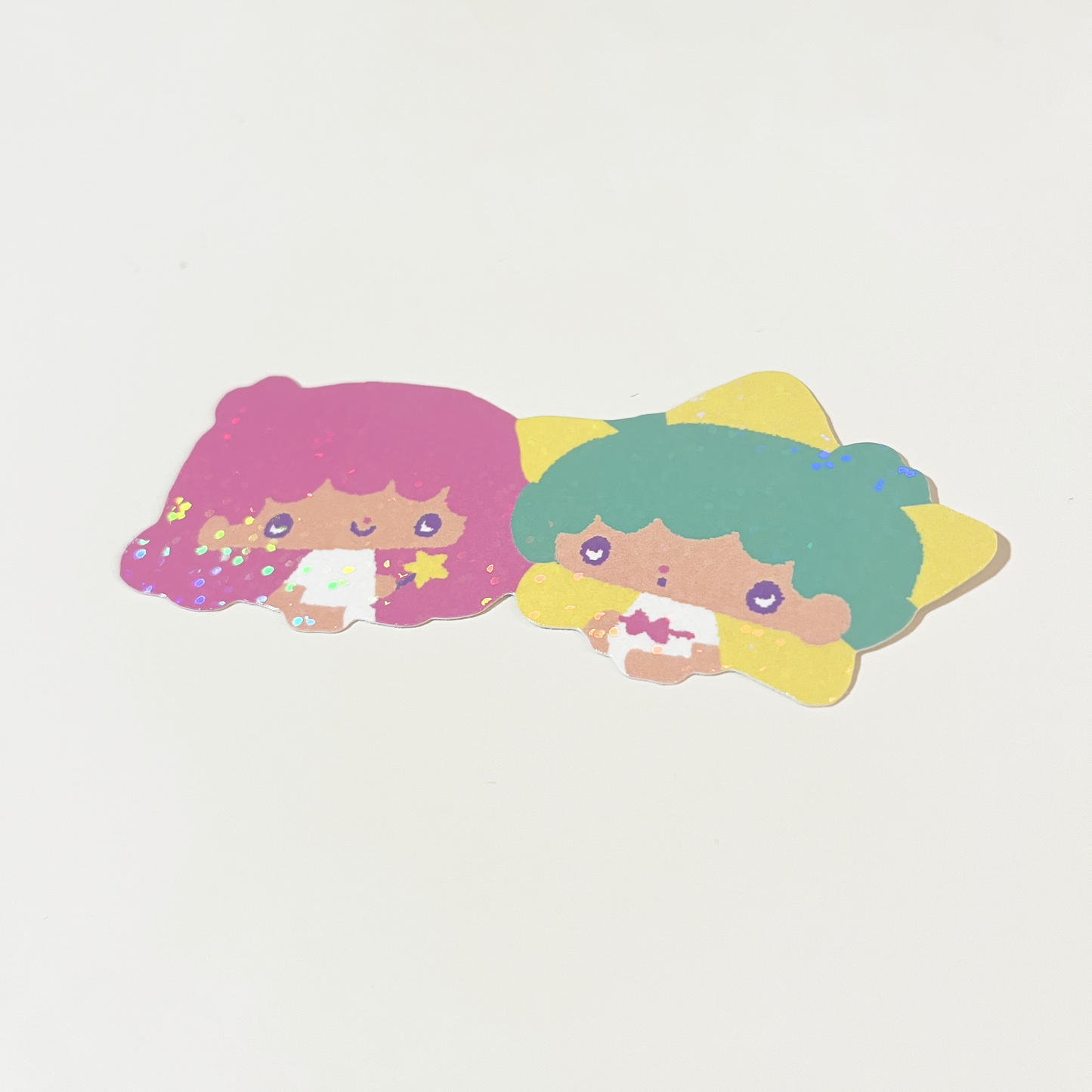LITTLE TWIN STARS - Holo Die-Cut Sticker