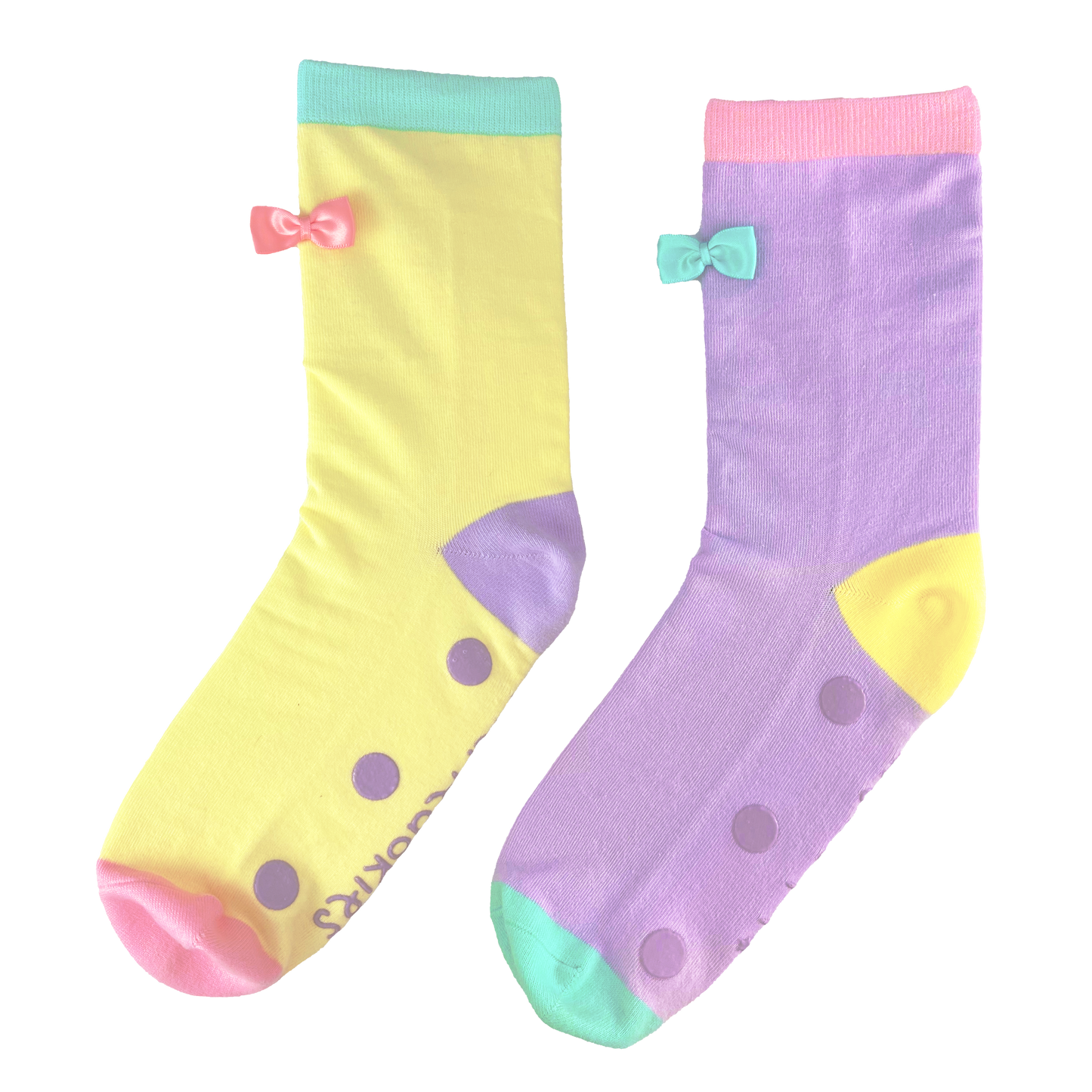 Pastel Colorblock Socks