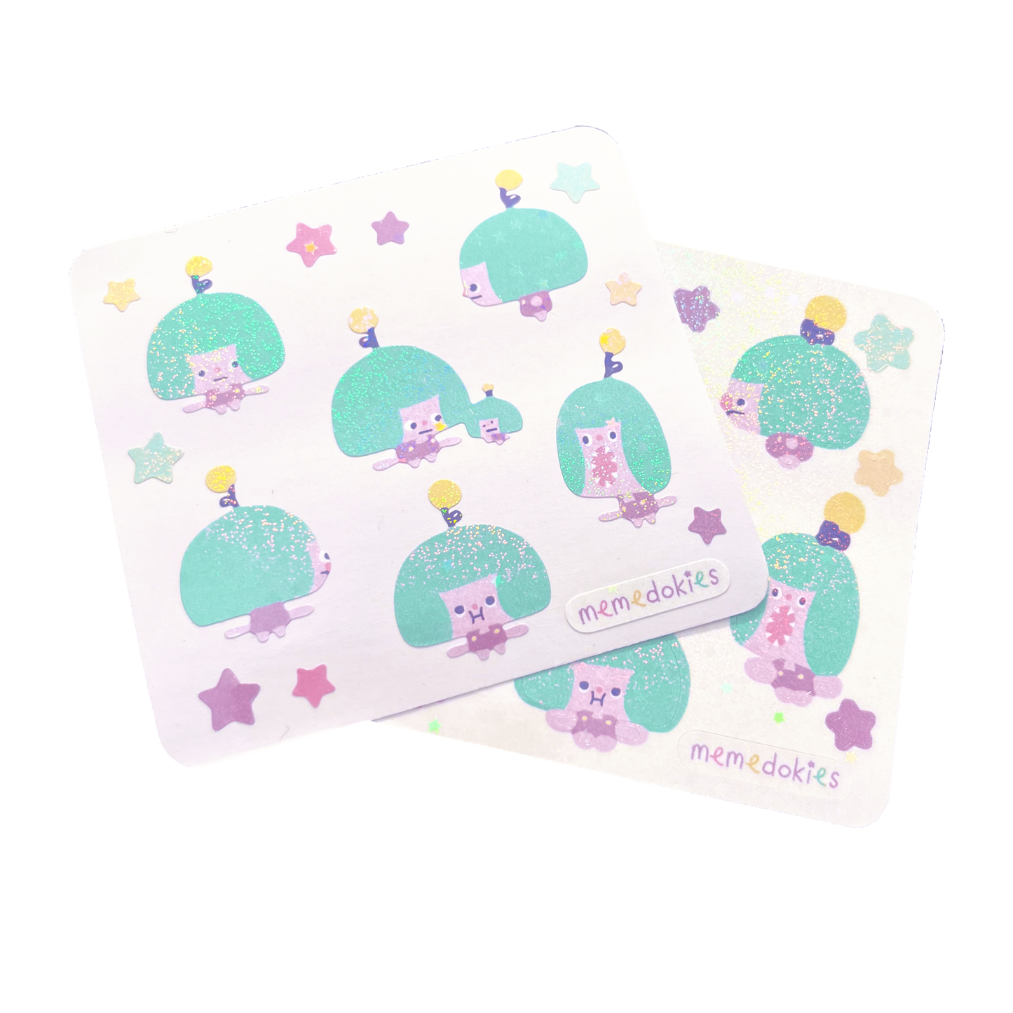 OOMA POOMPA MINI HOLO STICKER SHEET