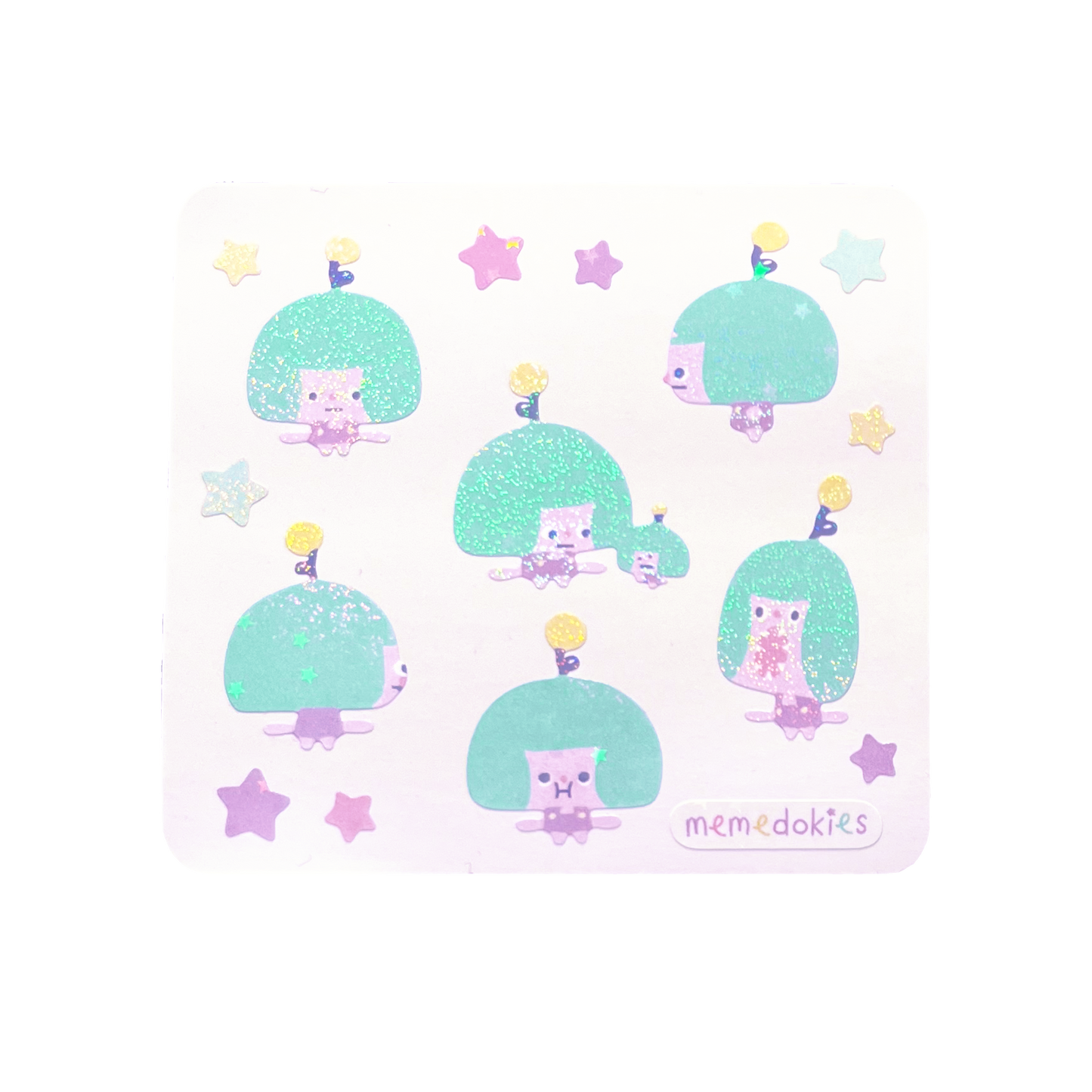 OOMA POOMPA MINI HOLO STICKER SHEET