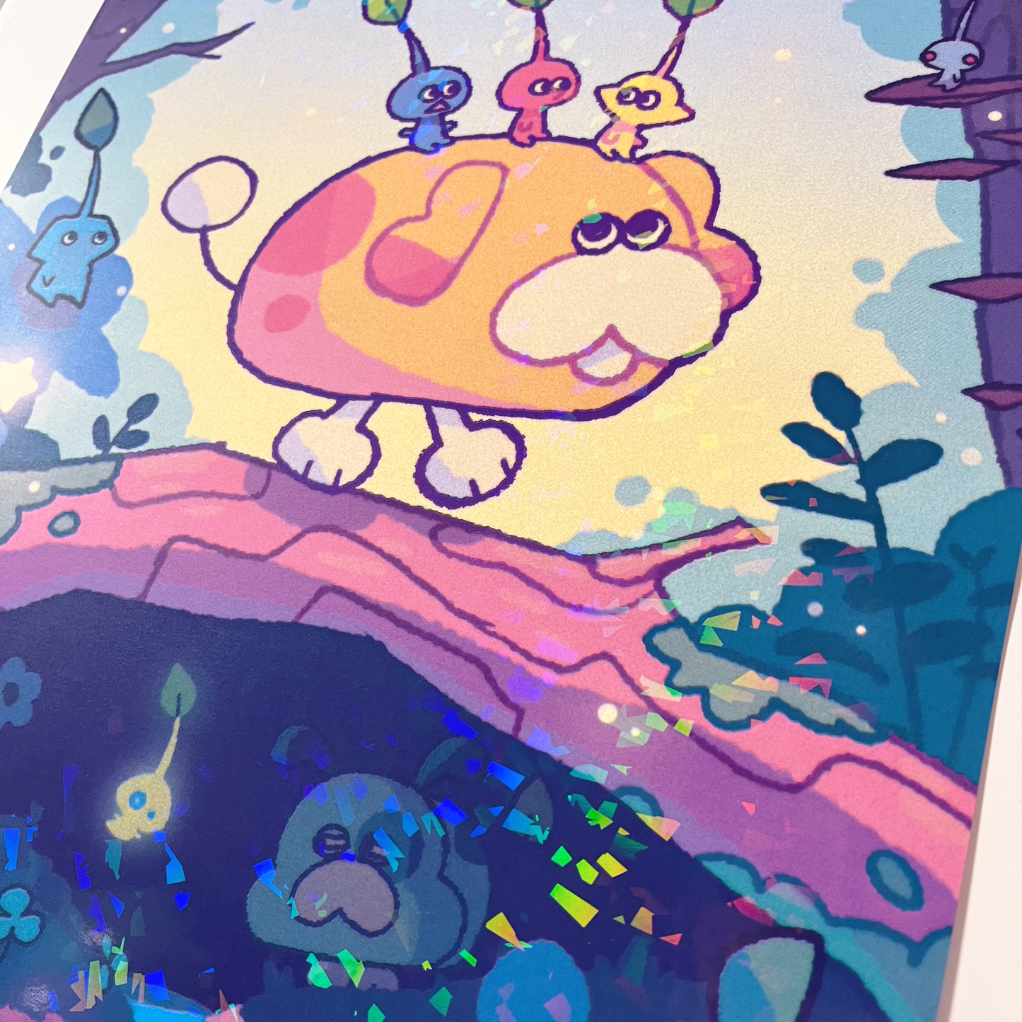 PIKMIN - Holographic Print