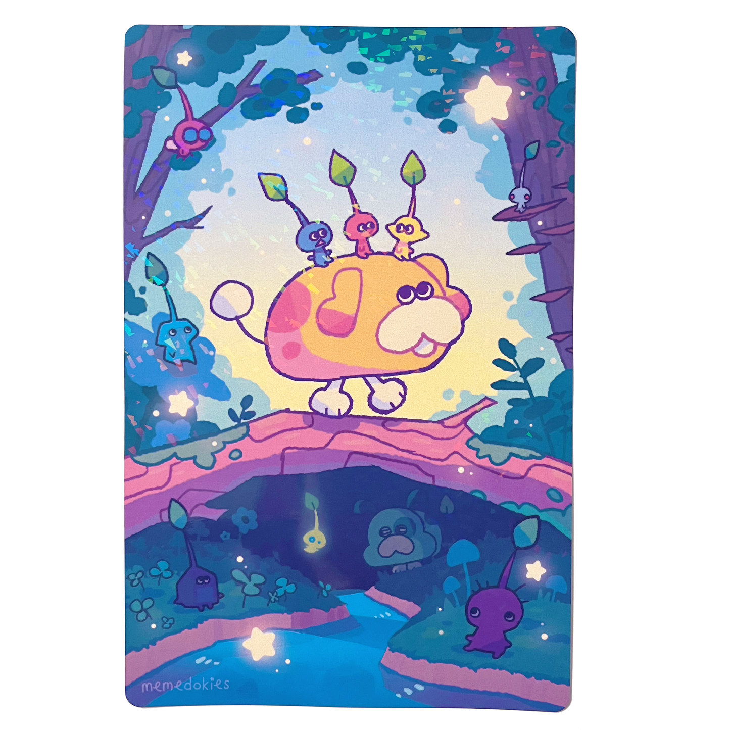 PIKMIN - Holographic Print