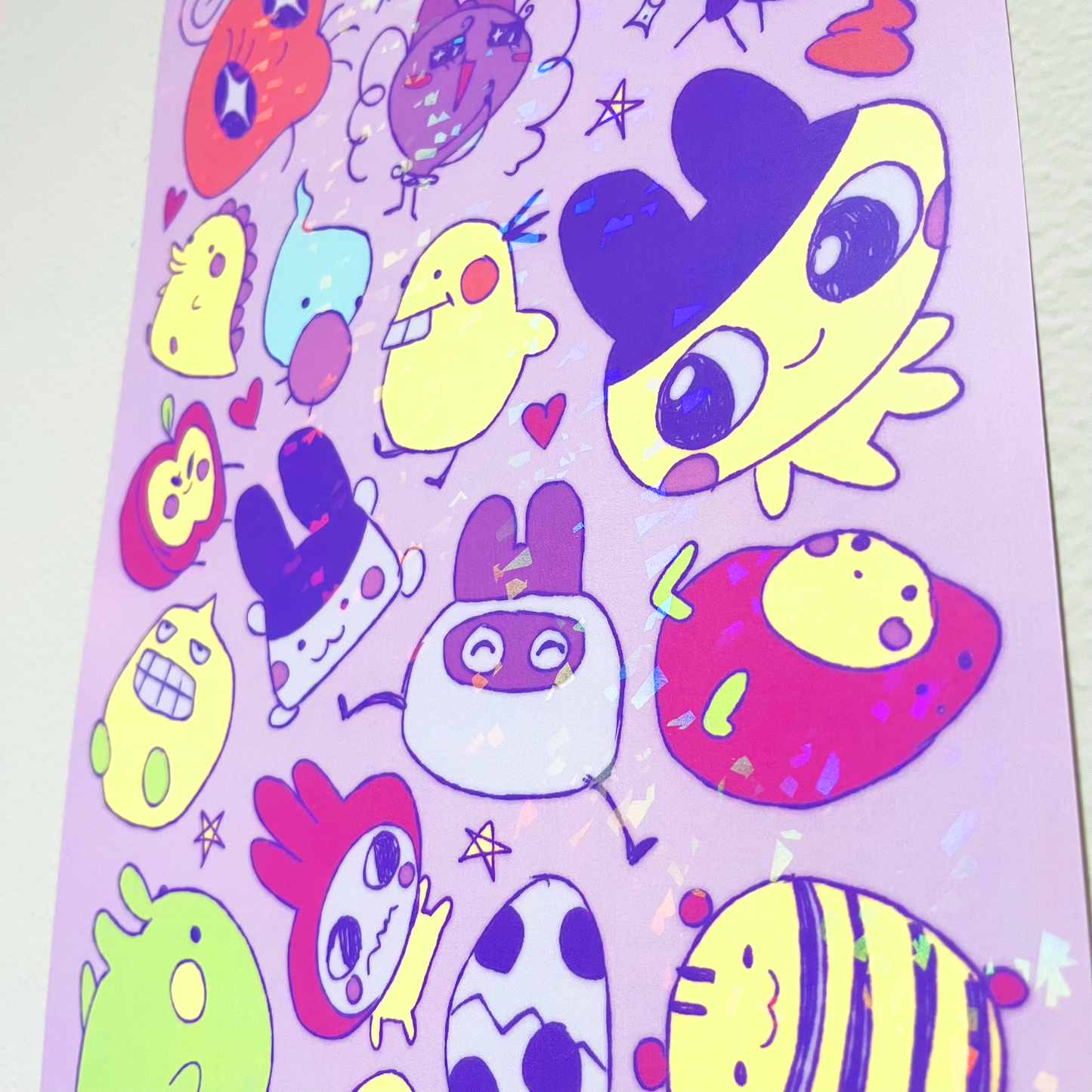 Tamagotchi - Holographic Print