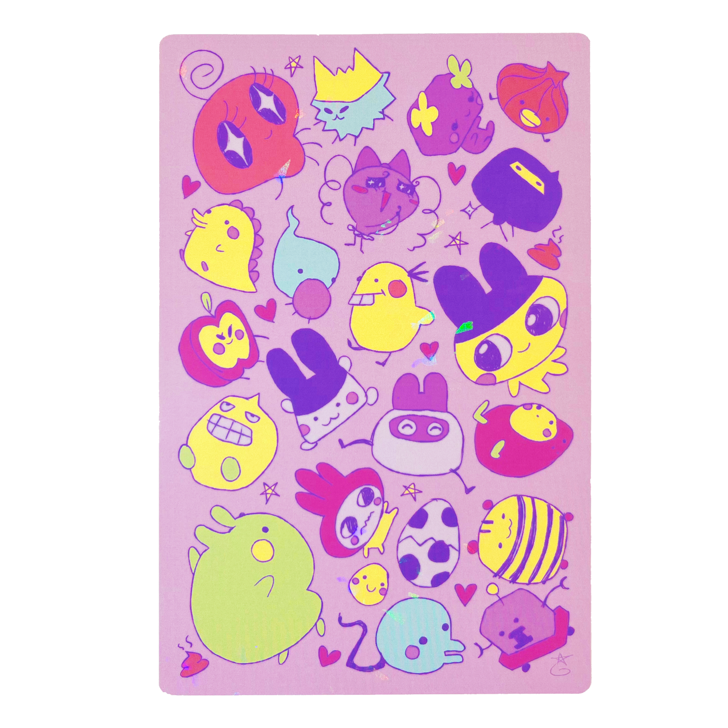 Tamagotchi - Holographic Print