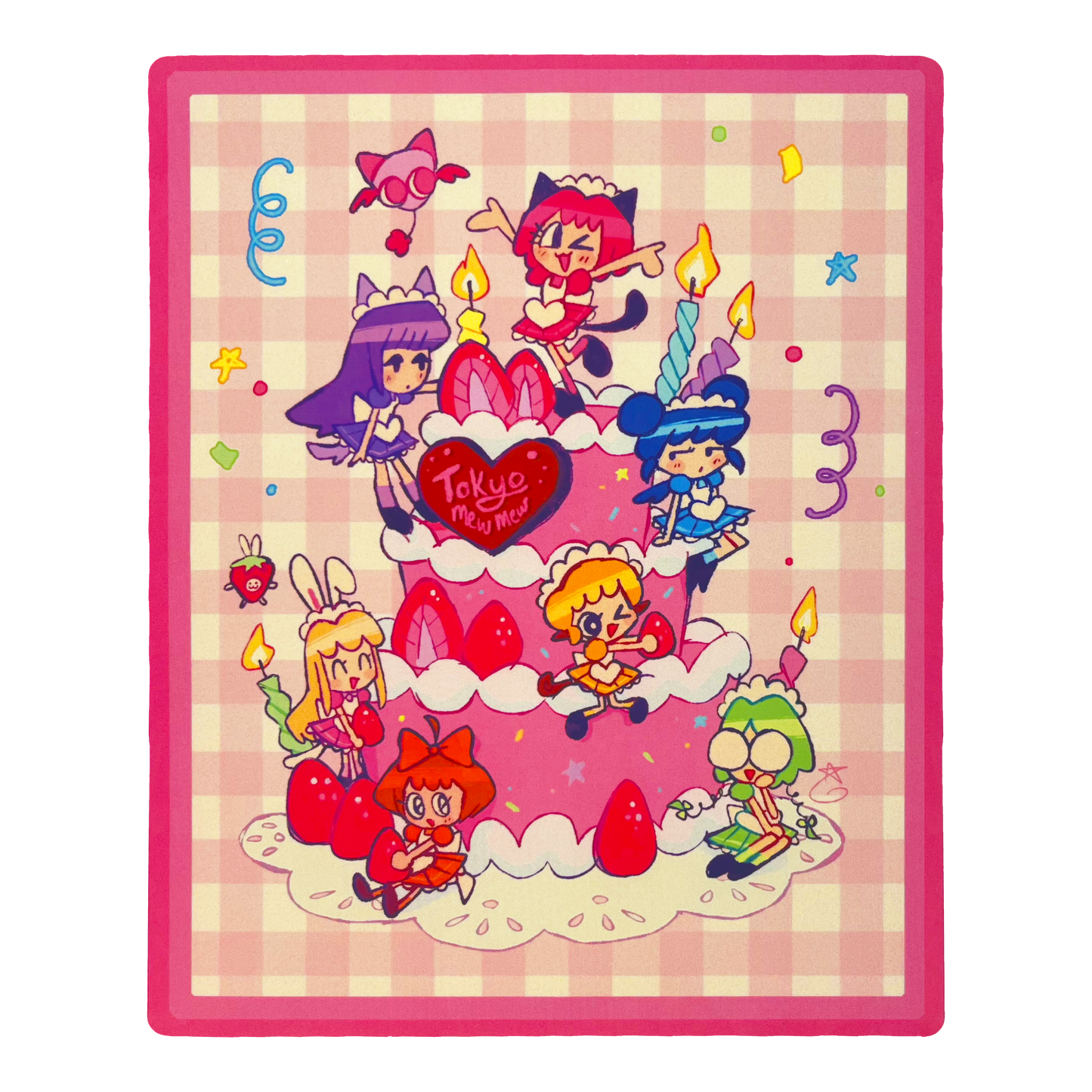 Tokyo Mew Mew Cake - Holographic Print