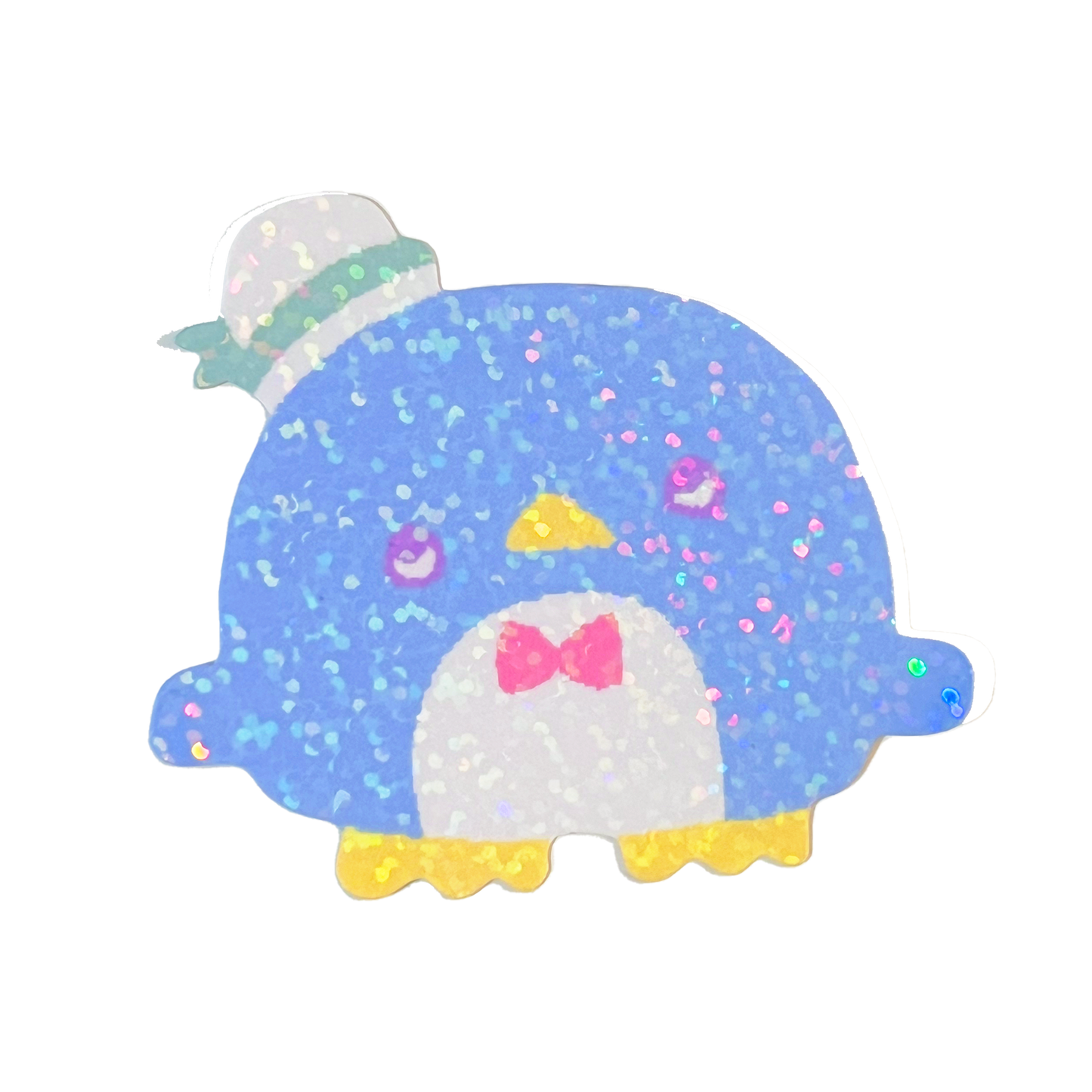 TUXEDO SAM - Holo Die-Cut Sticker