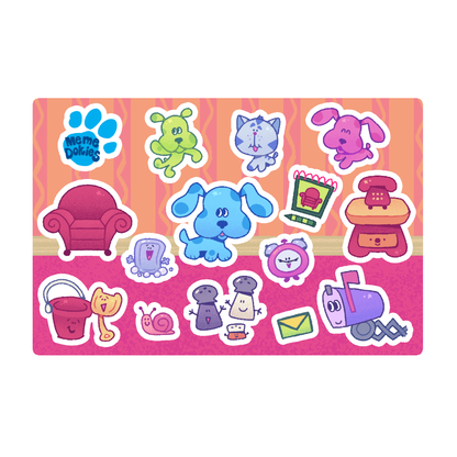 Patreon Sticker Sheet
