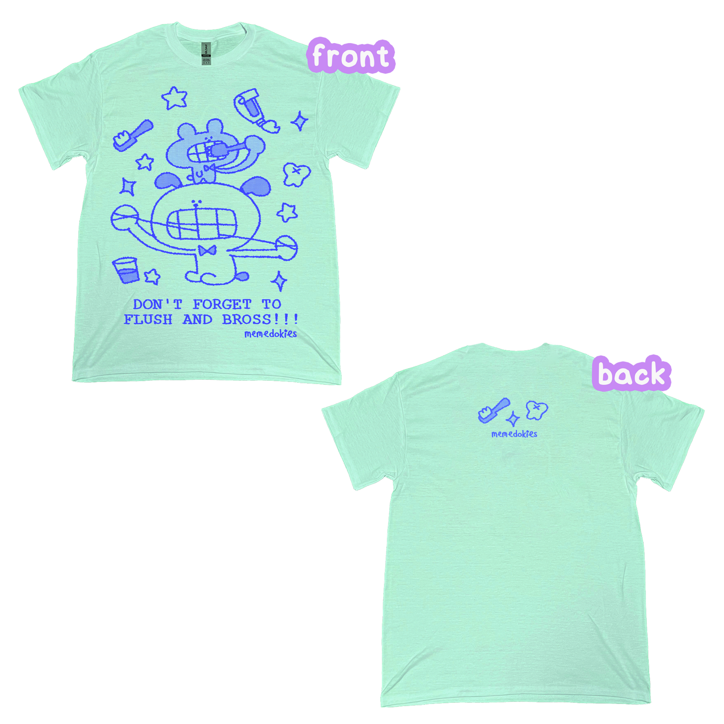 FLUSH AND BROSS - T SHIRTS