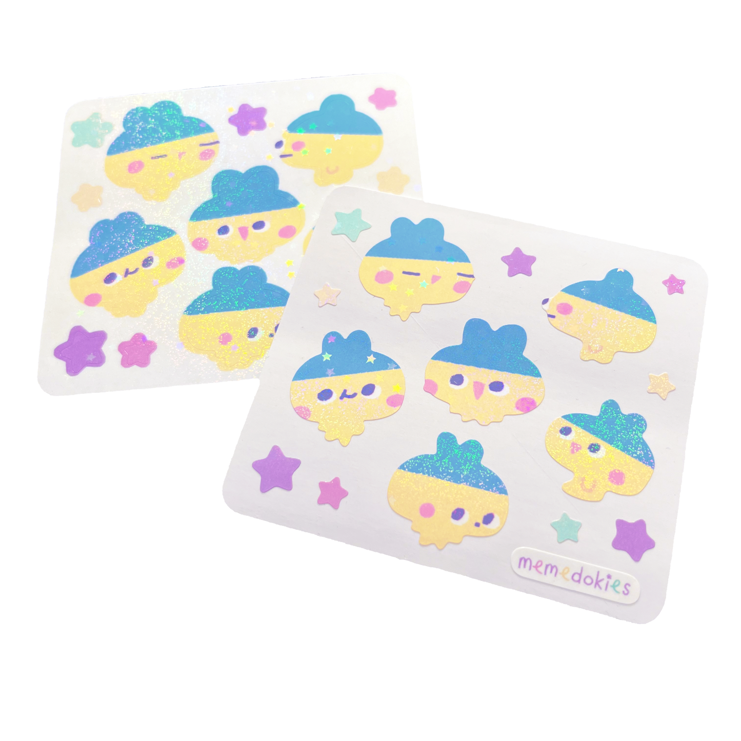 TAMAGOTCHI MINI HOLO STICKER SHEET