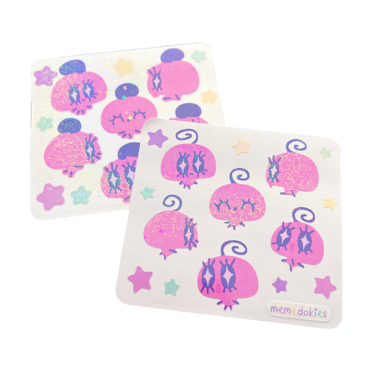 MEMETCHI MINI HOLO STICKER SHEET