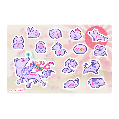 Patreon Sticker Sheet