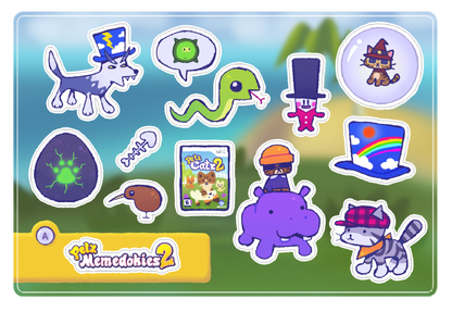 Patreon Sticker Sheet