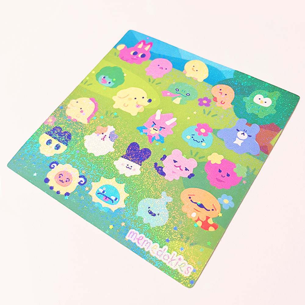 TAMAGOTCHI PARADISE STICKER SHEETS
