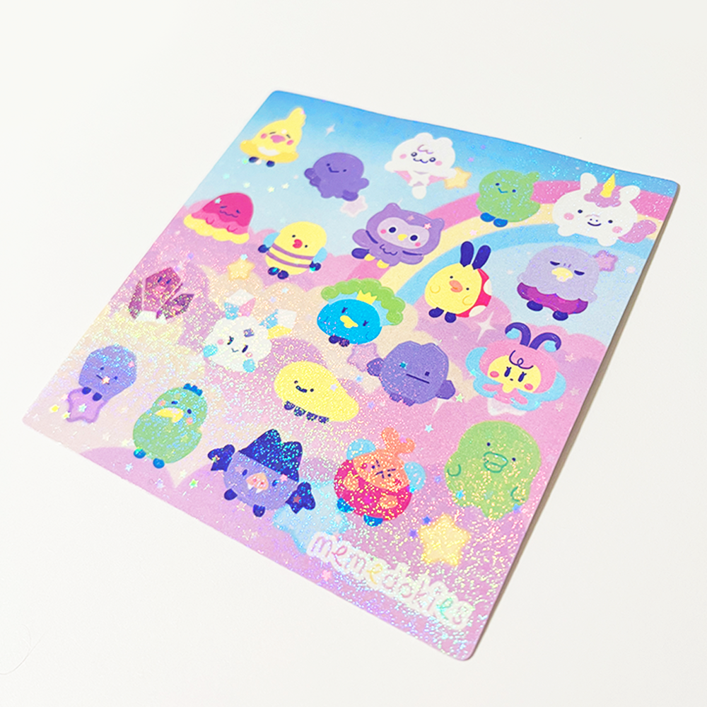 TAMAGOTCHI PARADISE STICKER SHEETS