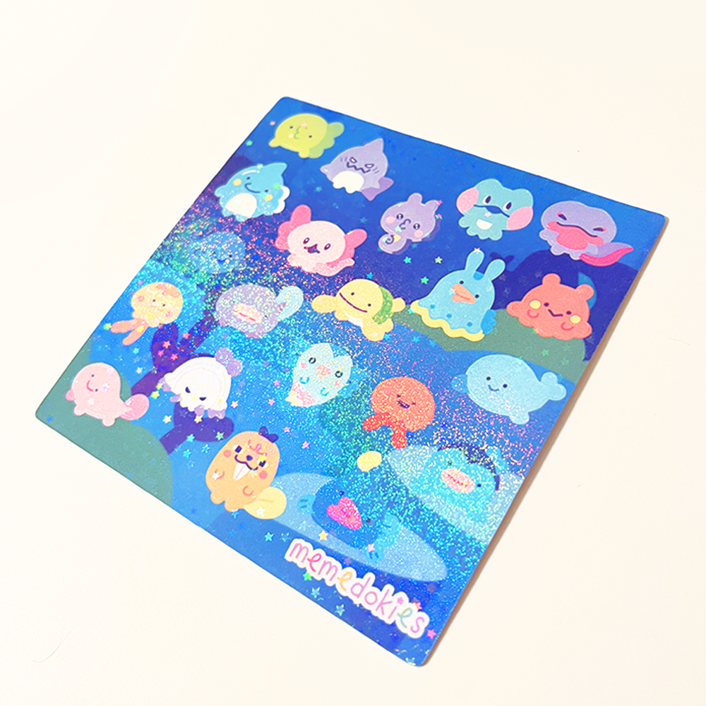 TAMAGOTCHI PARADISE STICKER SHEETS