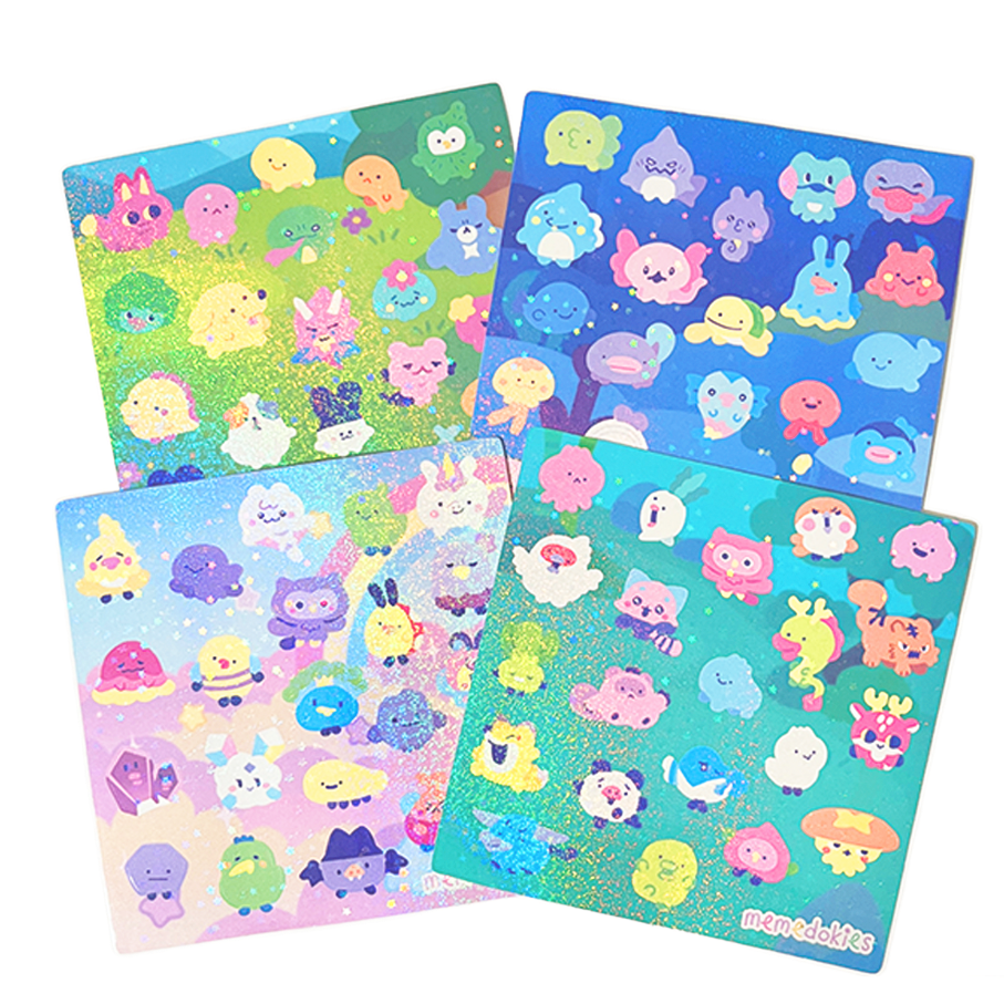 TAMAGOTCHI PARADISE STICKER SHEETS