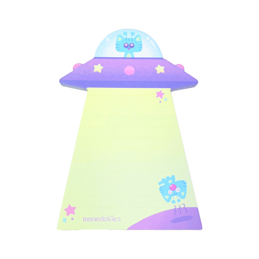 ALIEN CATS Memo Pad