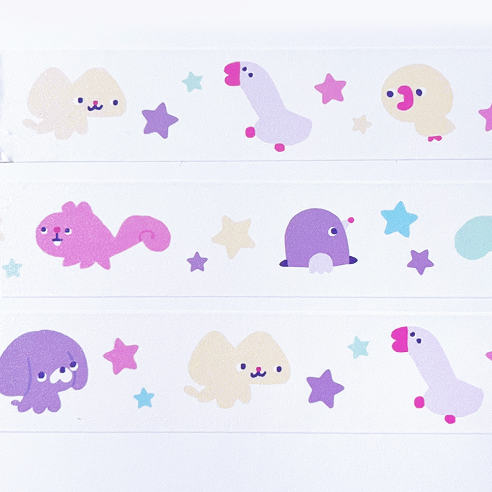 ANIMALS WASHI TAPE
