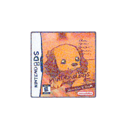 NINTENDOGS DS COVER DIE-CUT STICKER