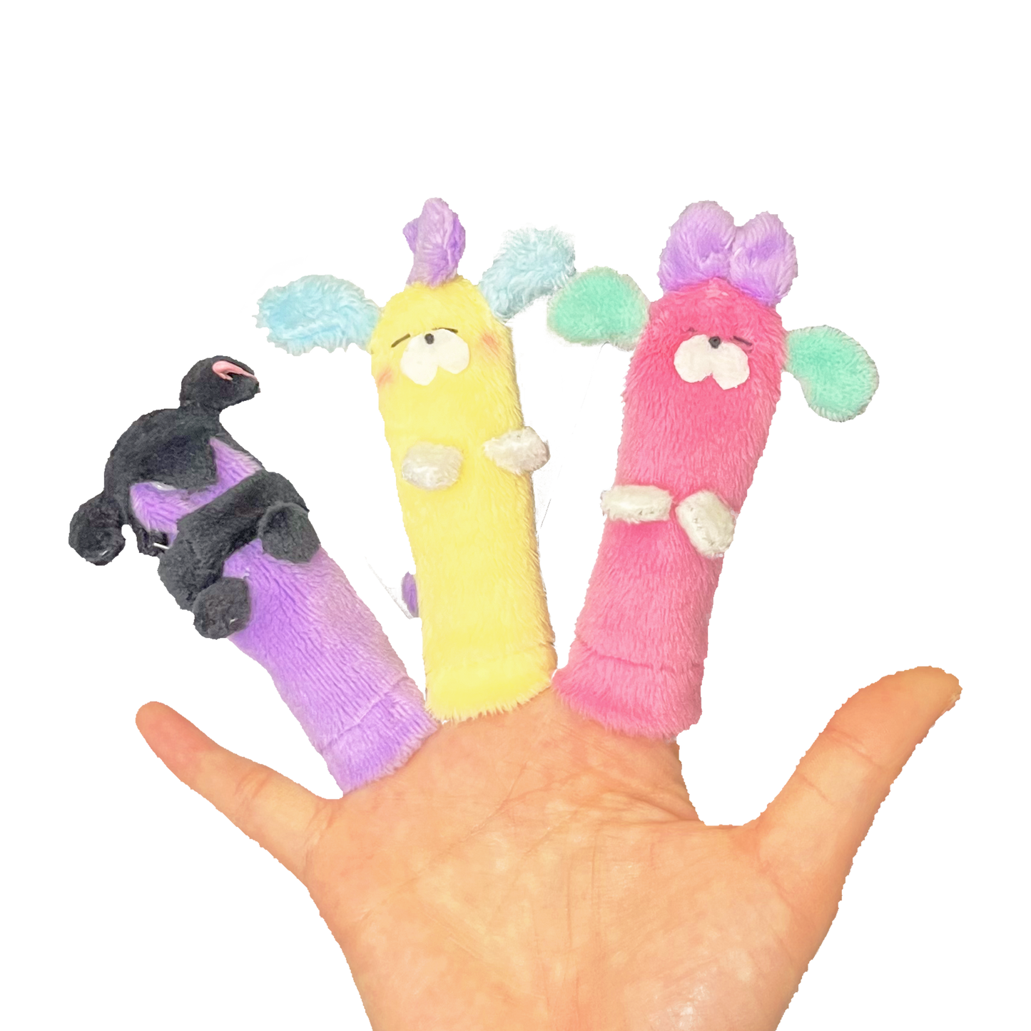FINGER PUPPET TRIPLETS SET