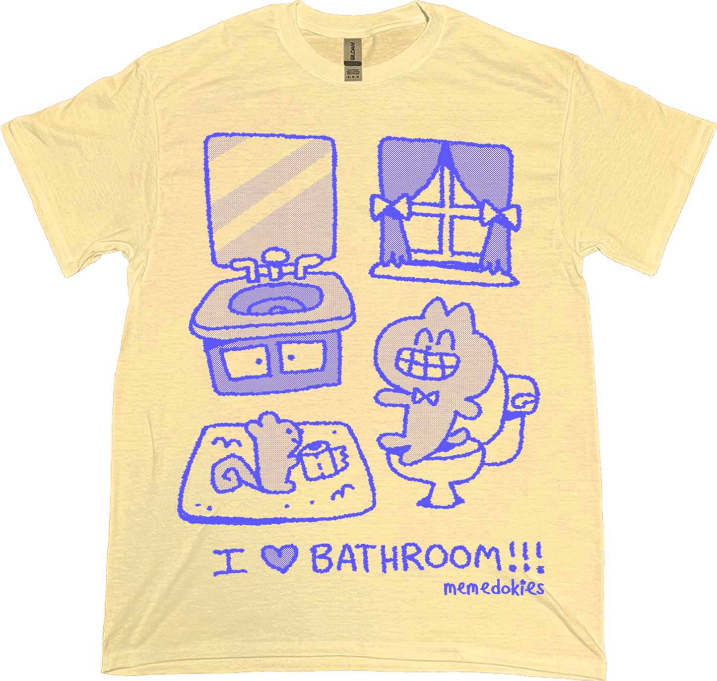I HEART BATHROOM - T SHIRT