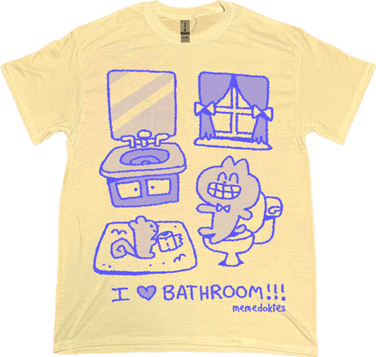 I HEART BATHROOM - T SHIRT