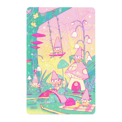 Home of the Gnomes - Holographic Print