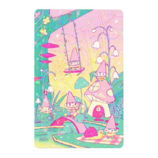 Home of the Gnomes - Holographic Print