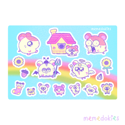 Patreon Sticker Sheet