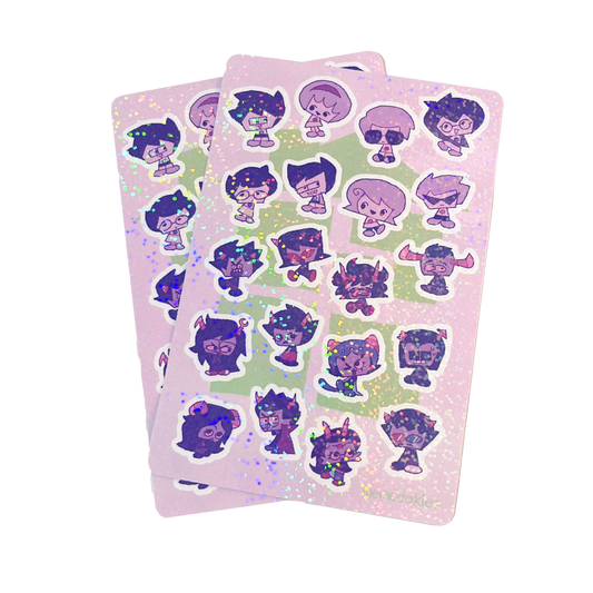 HOMESTUCK sticker sheet
