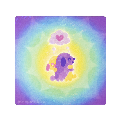 hug puppies - Holographic Print