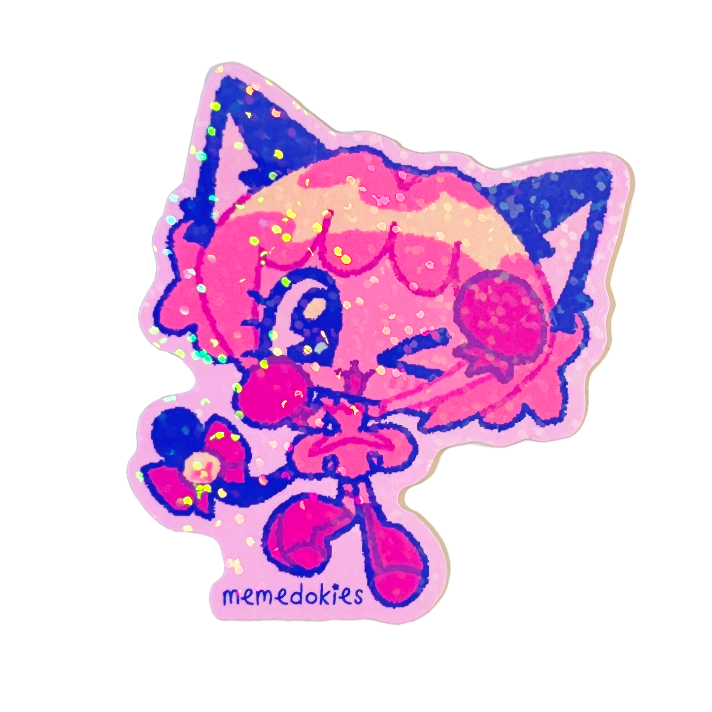 MEW ICHIGO - Holo Die-Cut Sticker