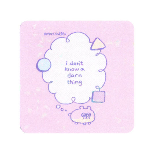 IDK HAMSTER - Mini Print