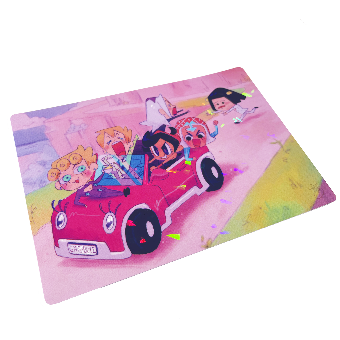 JOJO PART 5 Car - Holographic Print