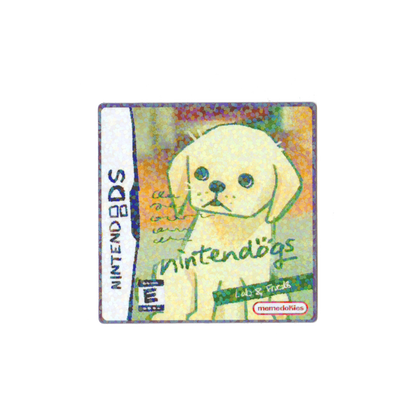 NINTENDOGS DS COVER DIE-CUT STICKER