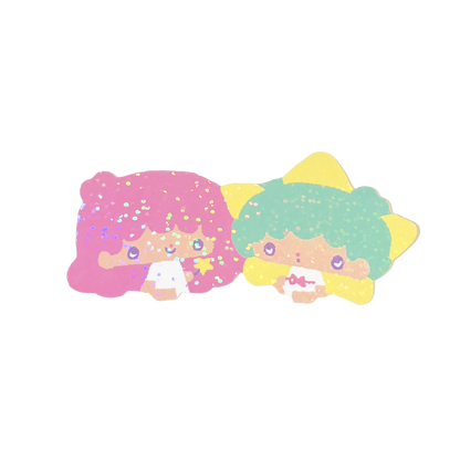 LITTLE TWIN STARS - Holo Die-Cut Sticker