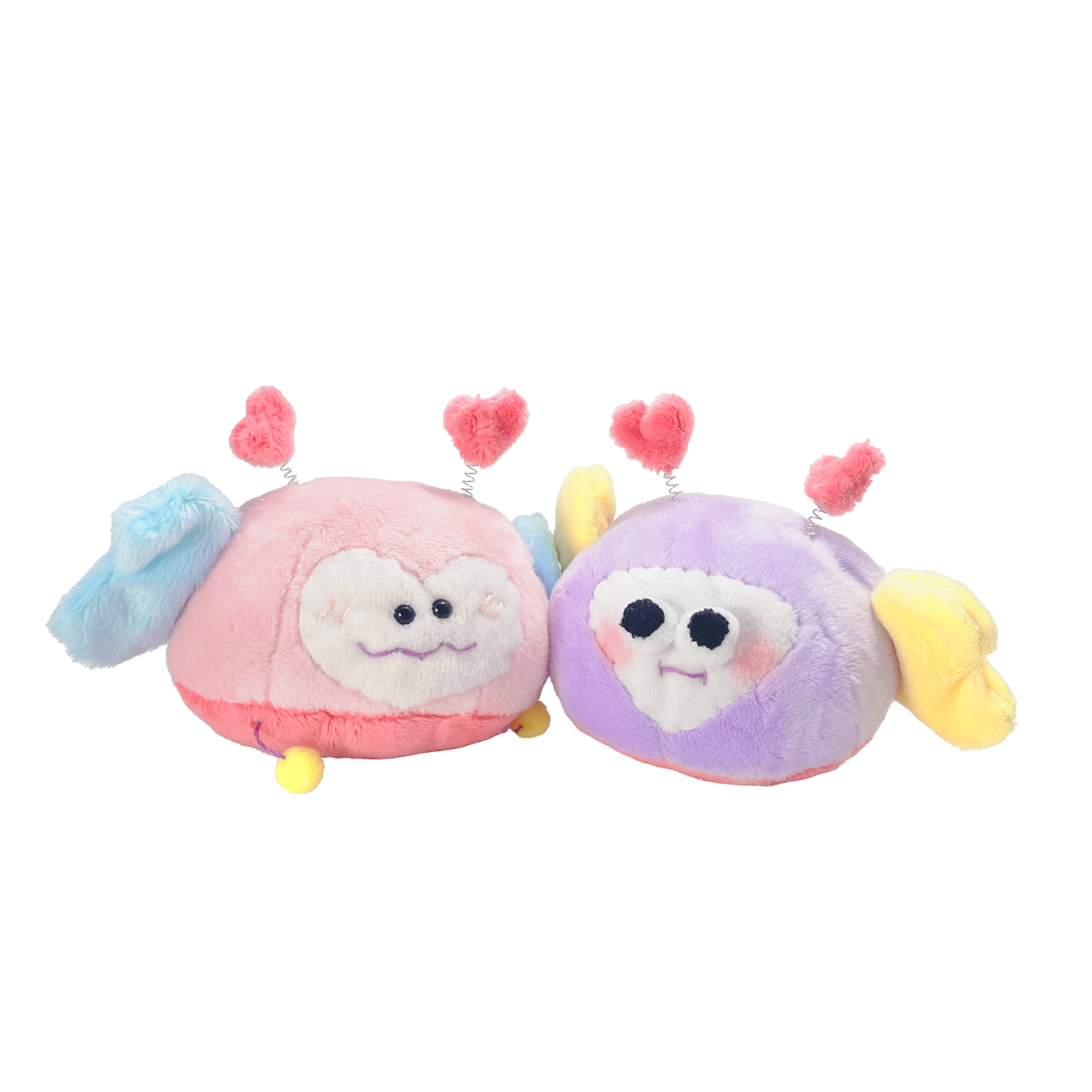 Plink and Purbo - Handmade Plushies