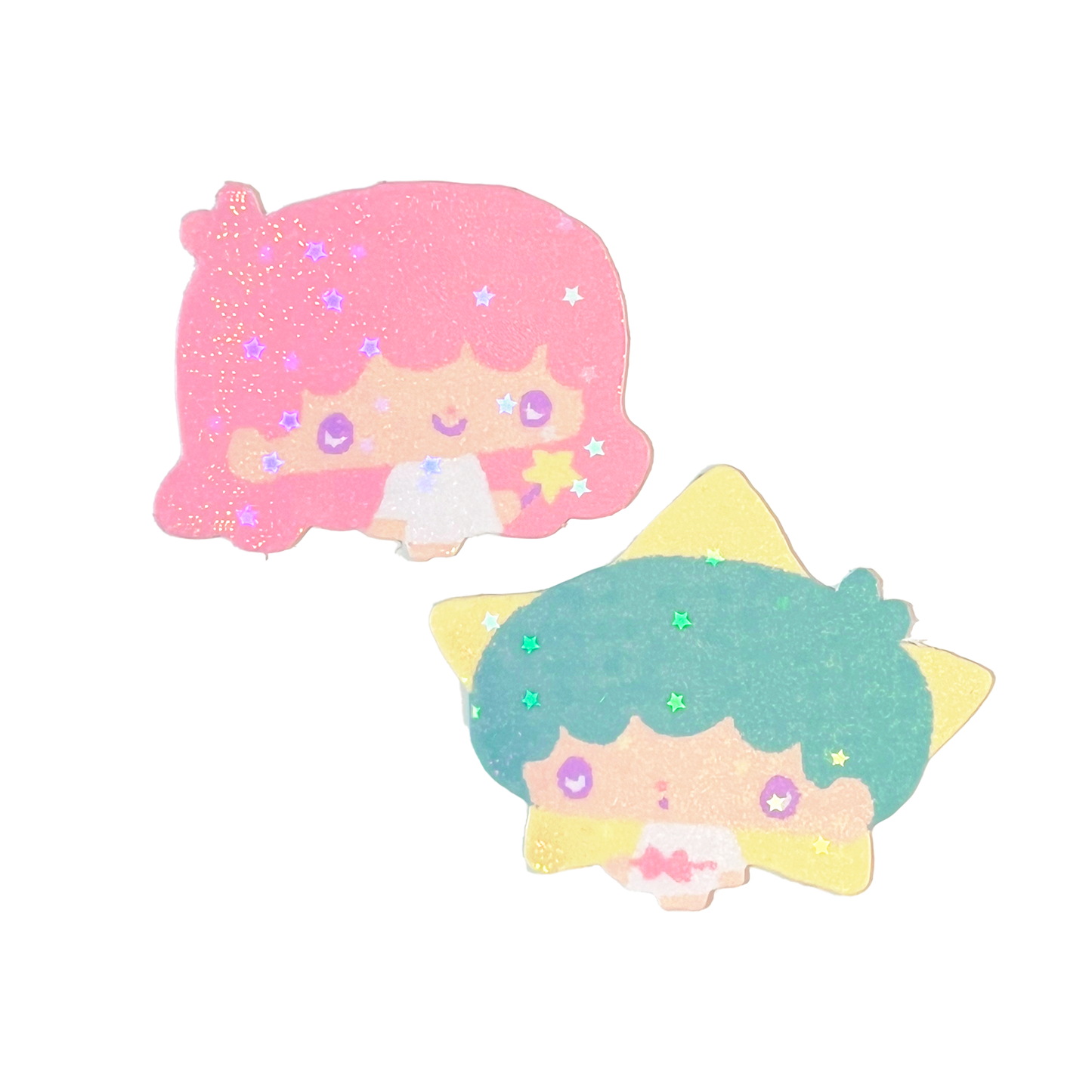 LITTLE TWIN STARS - Holo Die-Cut Sticker