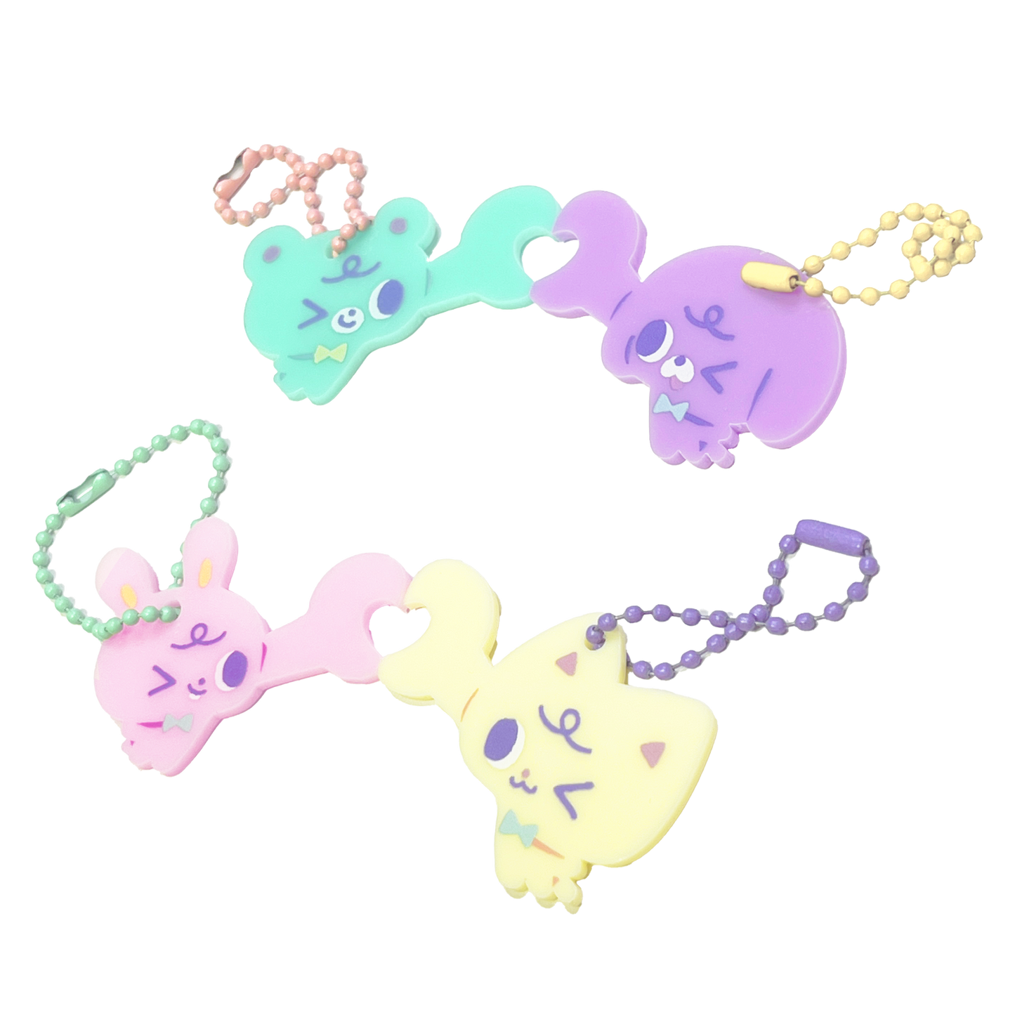 MATCHING Animal Heart charms