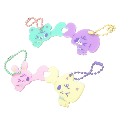 MATCHING Animal Heart charms