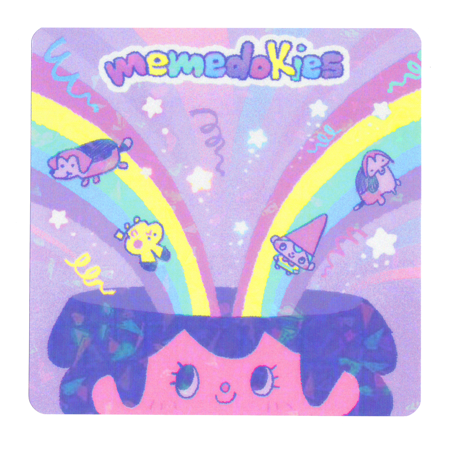 memedokies album cover - Holographic Print